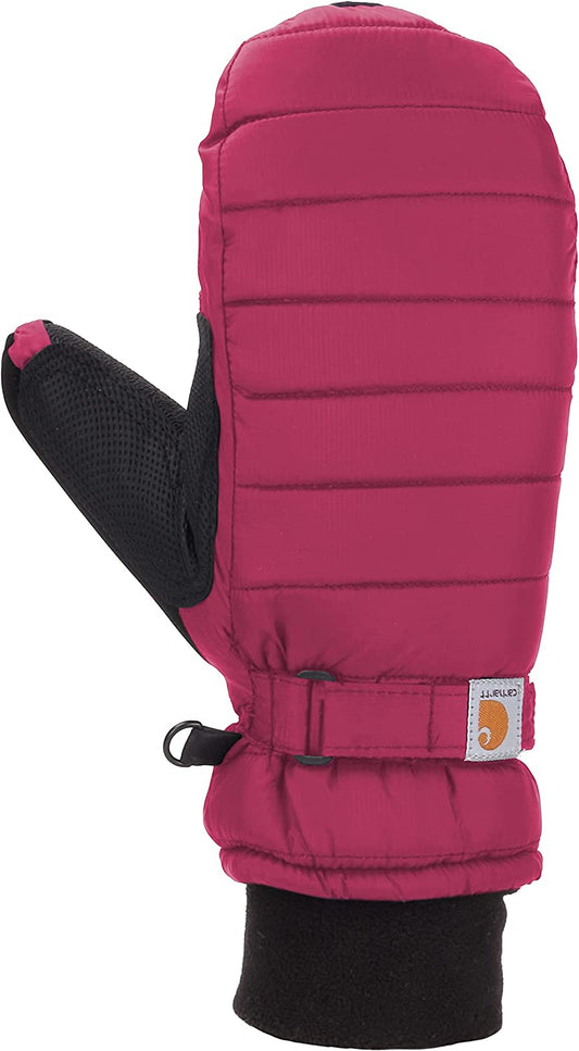 Carhartt Women'S Quilts Insulated Mitten Apparel & Accessories > Clothing Accessories > Gloves & Mittens Carhartt Crabapple Small