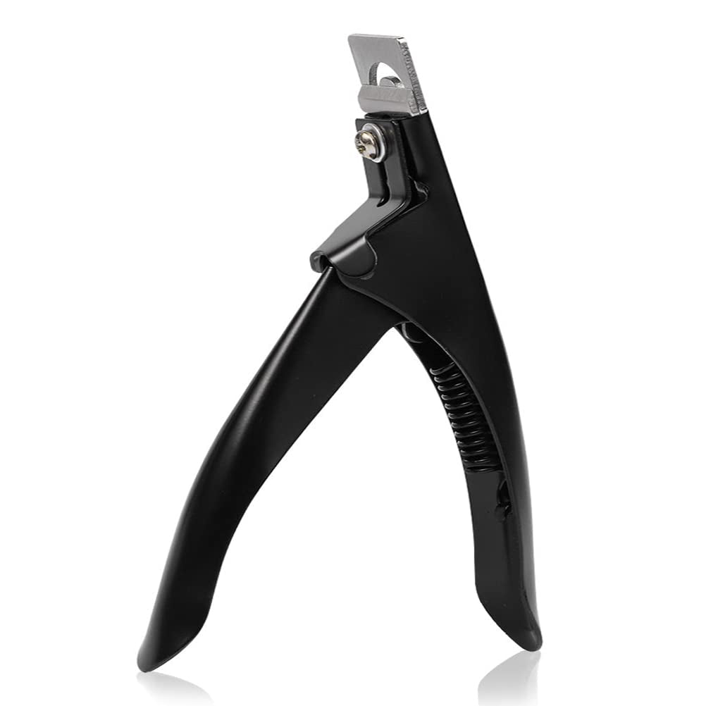 Professional Acrylic False Nail Clippers for Acrylic Nails, Rainbow Nail Tip Cutter Nail Manicure Tool for Salon Home Nail Art Health & Beauty > Personal Care > Cosmetics > Cosmetic Tools > Nail Tools SUMAJU Black