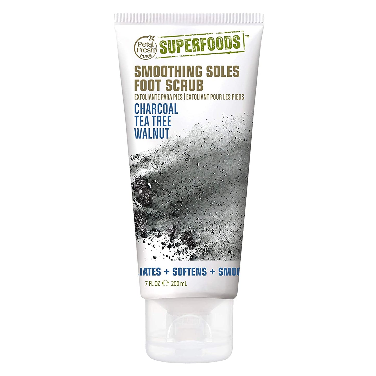 Petal Fresh Superfoods Foot Balm Infused with Shea Butter, Tea Tree & Arnica, Intensive Foot Care Therapy for Dry, Cracked Heels & Feet, Vegan and Cruelty Free, 7 Oz Health & Beauty > Personal Care > Foot Care Petal Fresh Smoothing Soles Scrub