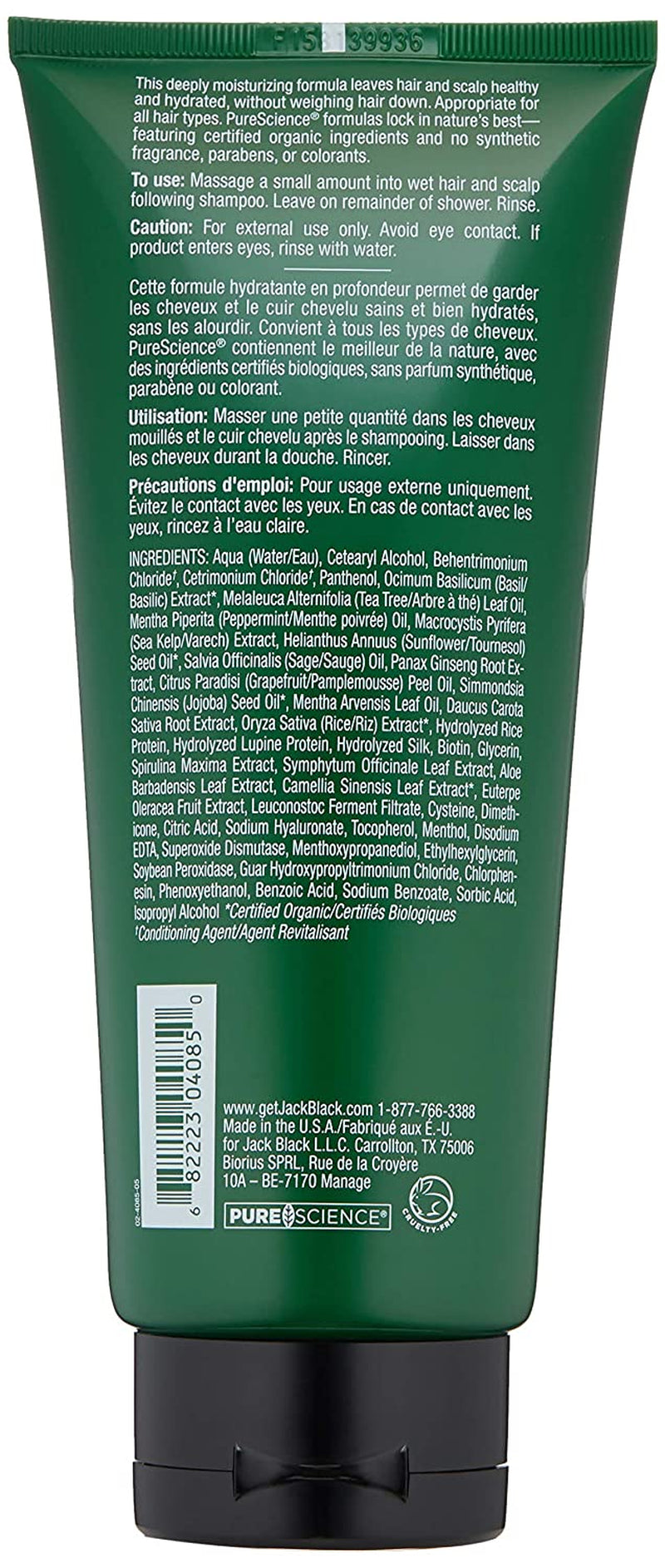 Jack Black - Nourishing Hair and Scalp Conditioner Health & Beauty > Personal Care > Hair Care Jack Black
