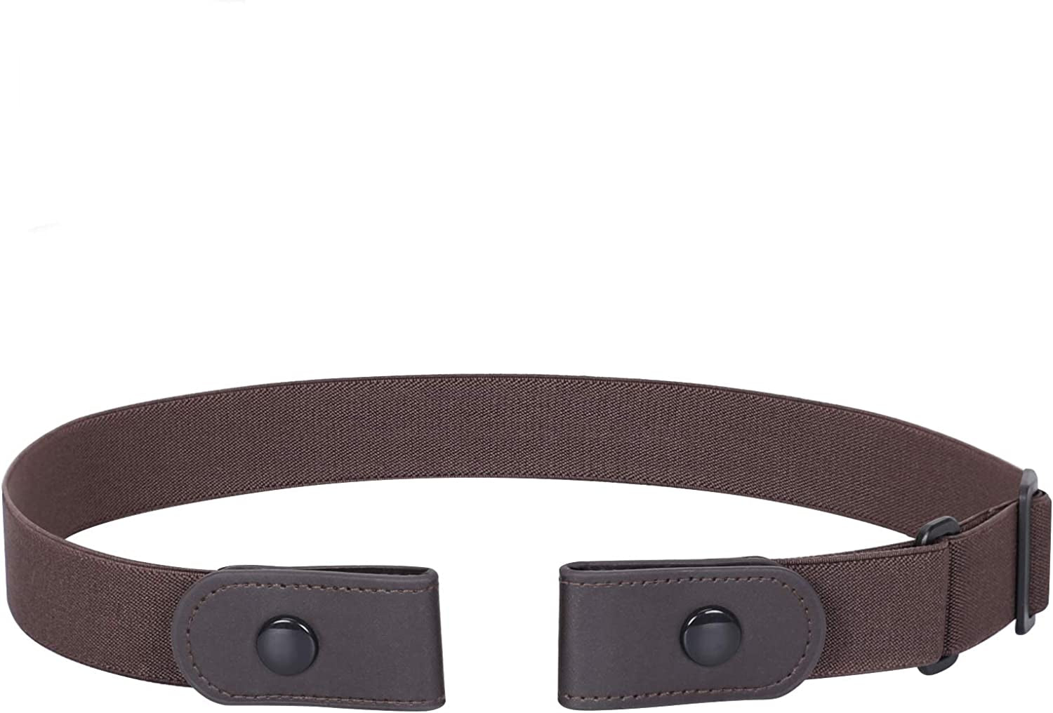 No Buckle Stretch Belt for Women Men Elastic Waist Belt up to 72 Inch for Jeans Pants Apparel & Accessories > Clothing Accessories > Belts WERFORU Coffee-1 Pants Size 31"-50"