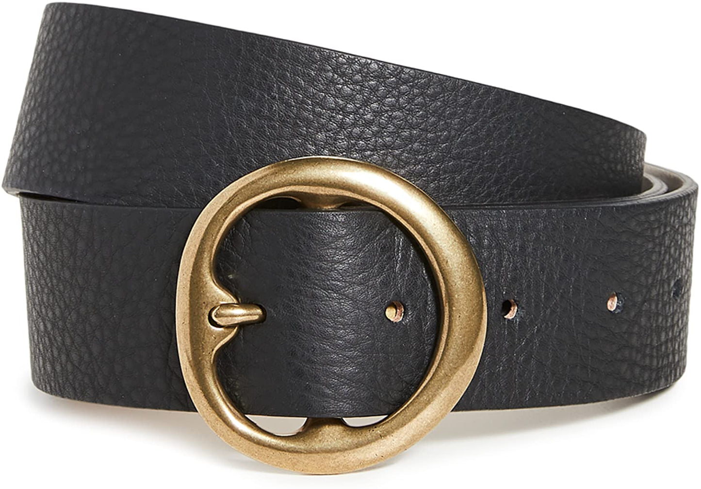 B-Low the Belt Women'S Baby Bell Bottom Belt Apparel & Accessories > Clothing Accessories > Belts B-Low the Belt Black/Brass Small