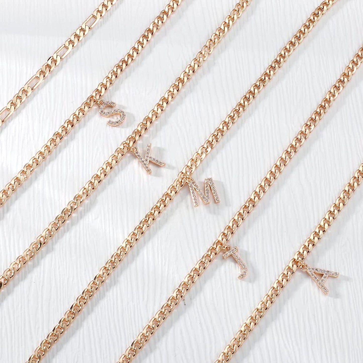 Initial Ankle Bracelets for Women, 14K Gold Plated Layered Initial Cubic Zirconia Ankle Bracelets Dainty Beach Letter Initial Anklet A-Z Gold Anklets for Women Teen Girls Foot Jewelry Gifts Apparel & Accessories > Jewelry > Anklets IEFSHINY
