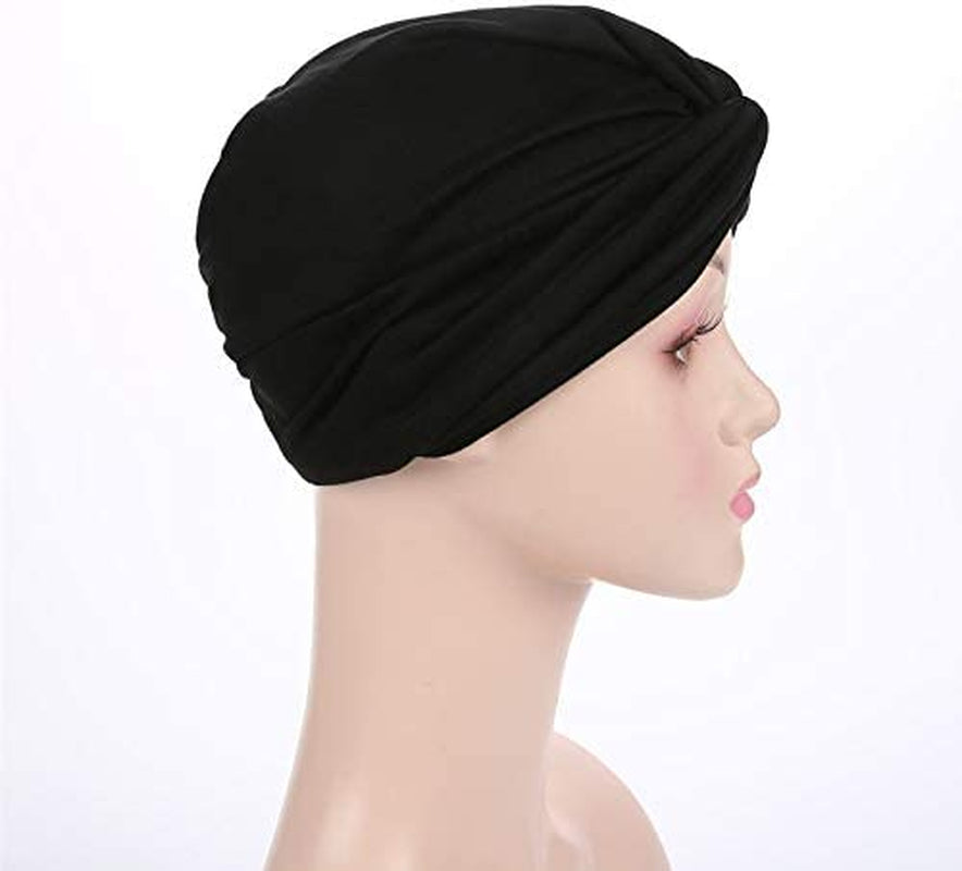 Beauty YFJH Chemo Sleep Turban Headwear Scarf Beanie Cap Hat for Cancer Patient Hair Loss Apparel & Accessories > Clothing Accessories > Headwear beauty YFJH