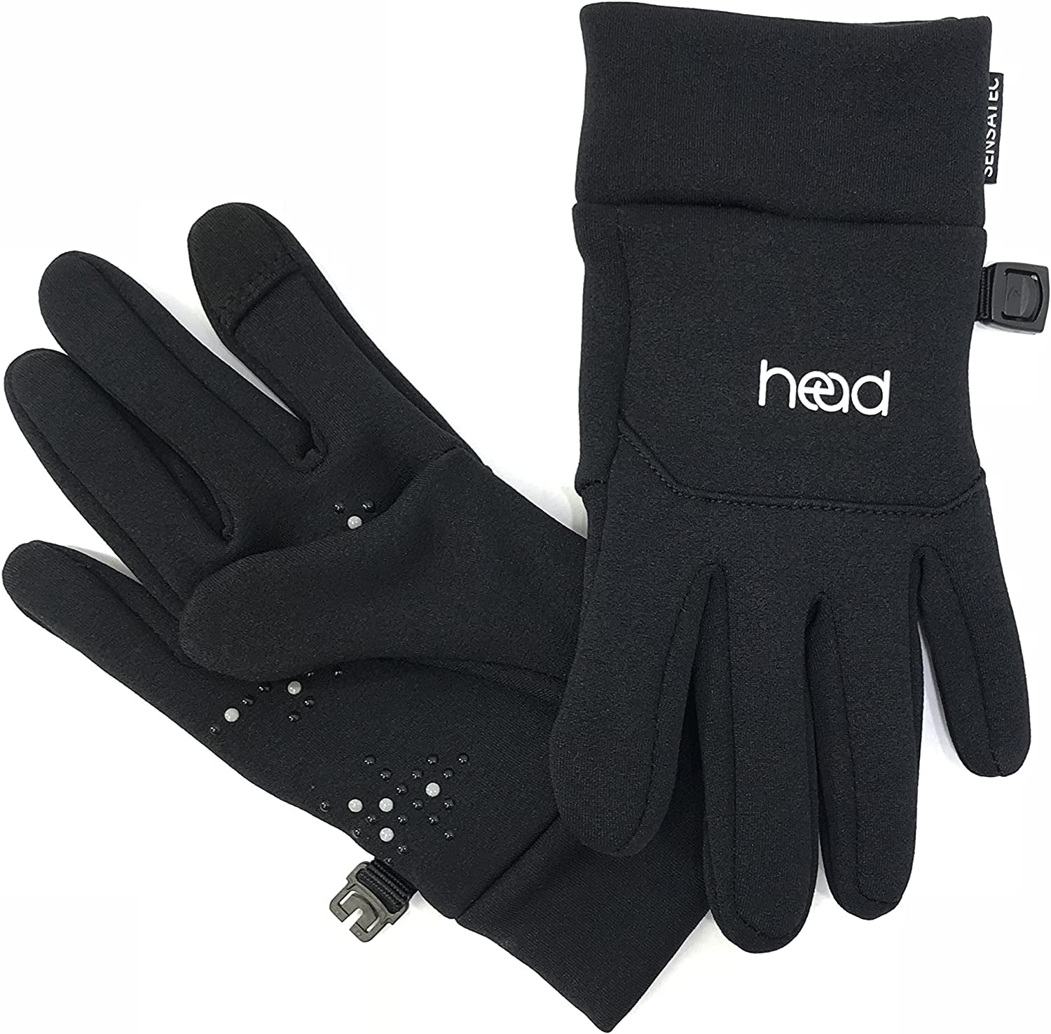 HEAD Kids’ Touchscreen Gloves - Violet Heather Apparel & Accessories > Clothing Accessories > Gloves & Mittens HEAD Black Medium