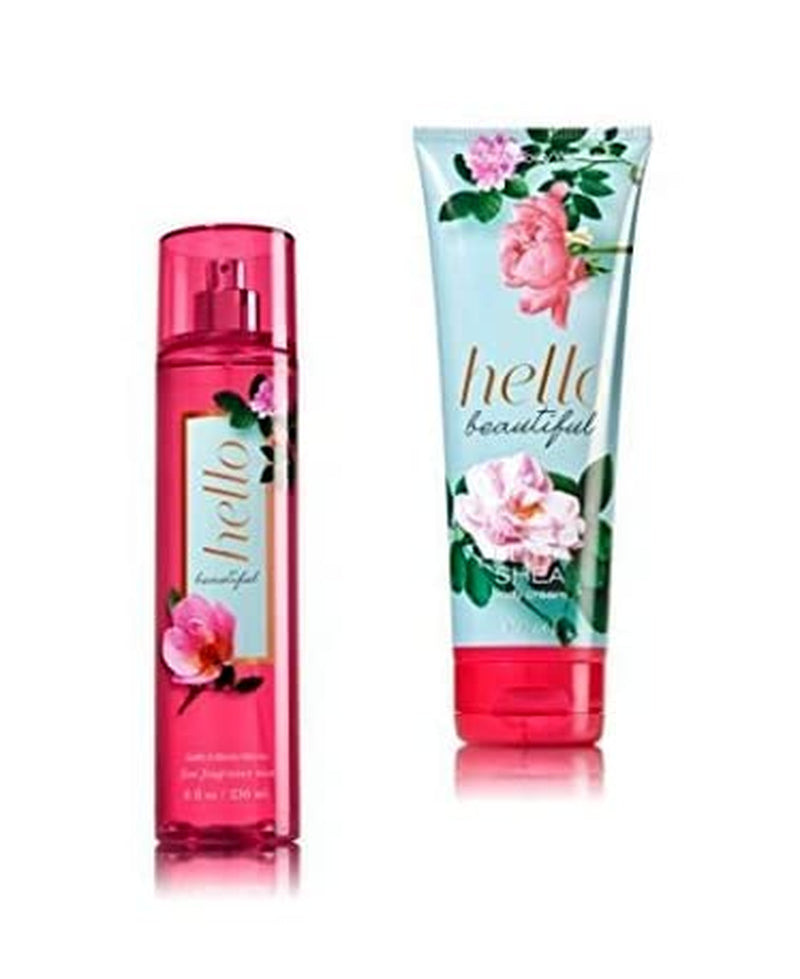 Bath & Body Works ~ Signature Collection ~ Hello Beautiful~ Gift Set~ Fine Fragrance Mist & Ultra Shea Body Cream Health & Beauty > Personal Care > Cosmetics > Bath & Body Bath & Body Works