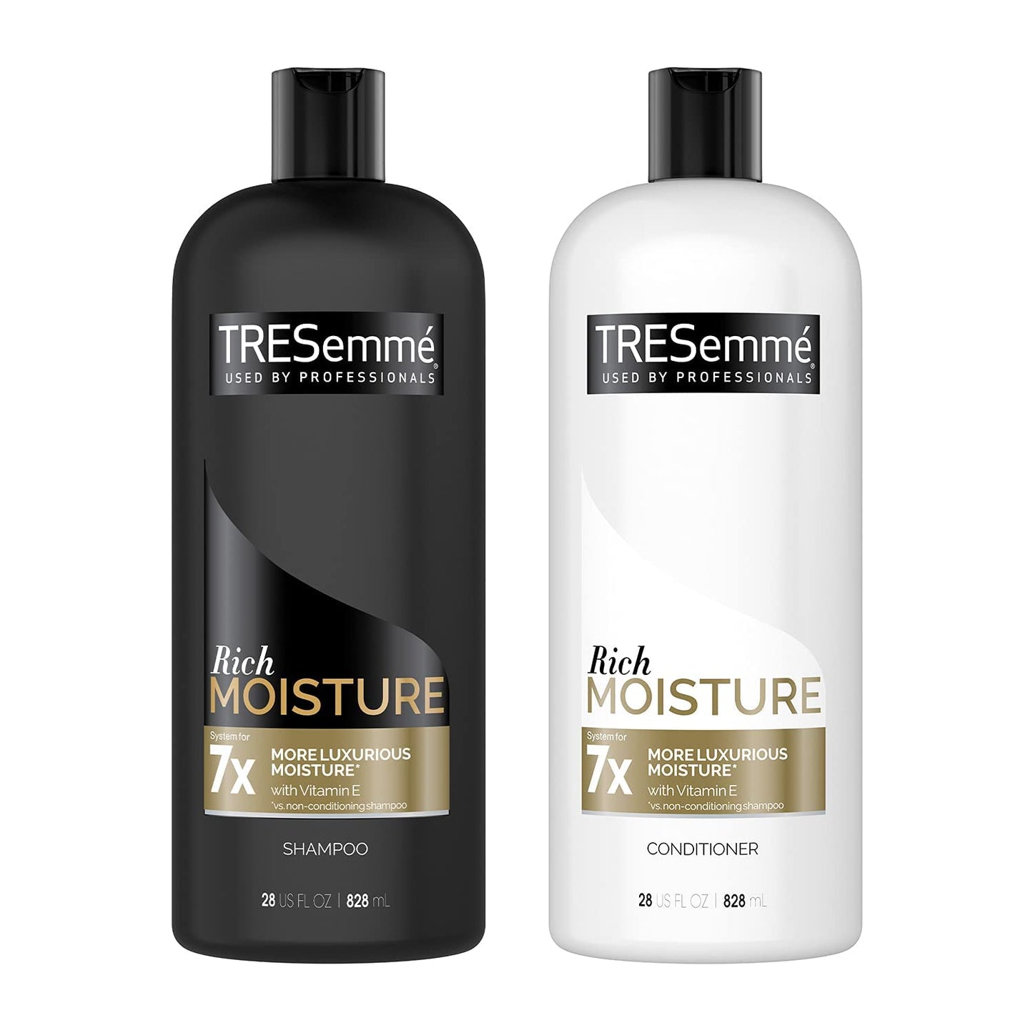 Tresemme Shampoo and Conditioner Set, Biotin Shampoo and Deep Conditioner with Vitamin E for Dry, Damaged Hair, Hair Care with Vitamins 1 Health & Beauty > Personal Care > Hair Care TRESemmé With Vitamins 1 28 Fl Oz (Pack of 2)