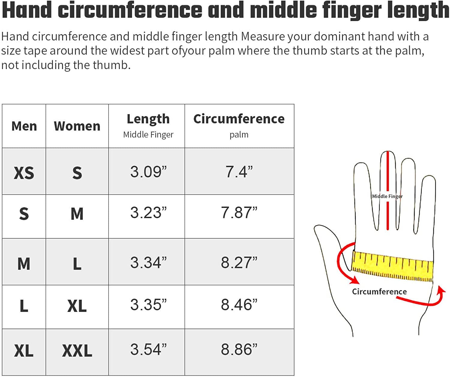 Winter Gloves Touch Screen Water Resistant Thermal for Running Cycling Driving Hiking Windproof Warm Gifts for Men and Women Apparel & Accessories > Clothing Accessories > Gloves & Mittens FanVince