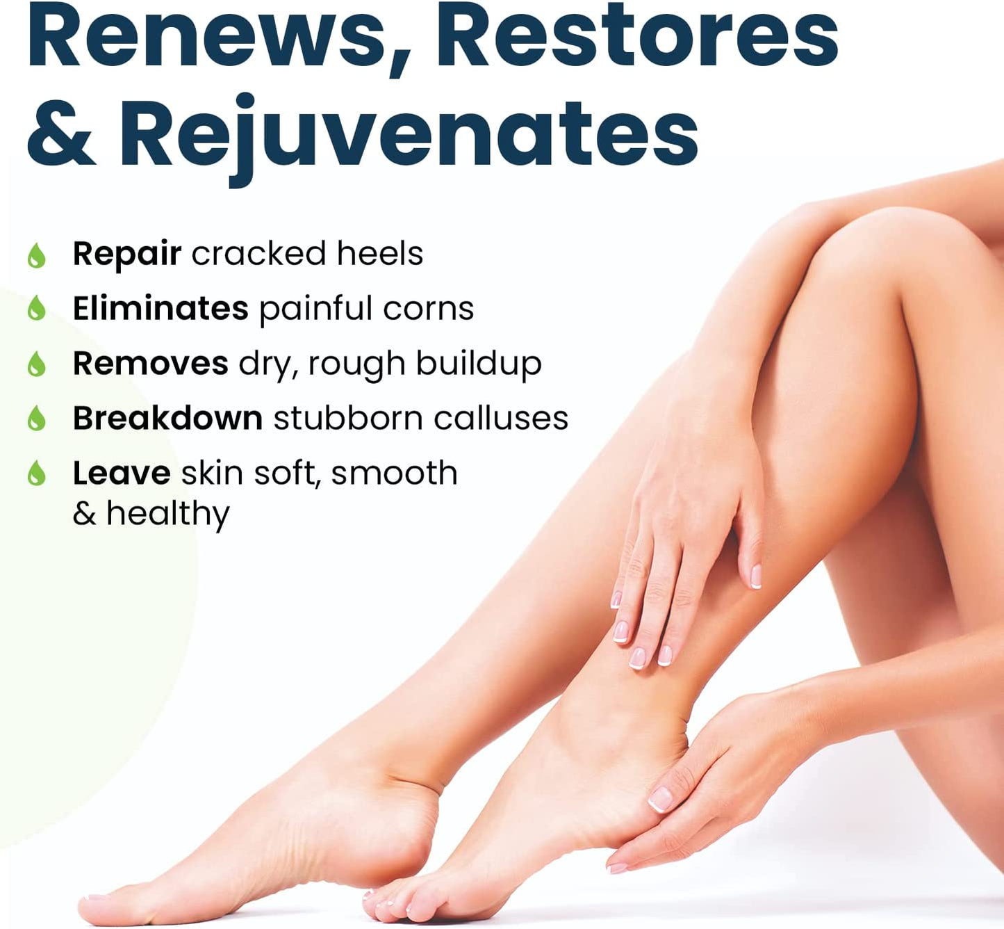Tea Tree Foot Soak, Callus Remover Gel & Foot File Kit - Extra Strength Callus Remover Gel & Foot Soak with Epsom Salts for Calluses, Dry Cracked Heels, Toenail Fungus & Odor - Pedicure for Tired Feet Health & Beauty > Personal Care > Foot Care FOOT CURE