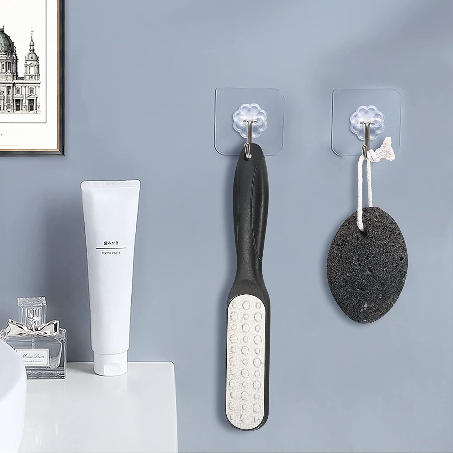 SUTINE Pumice Stone & Foot File Callus Remover Foot Scrubber Set, Stainless Steel Pedicure Rasp for Exfoliation Hard Dead Skin Remover and Daily Feet Care Health & Beauty > Personal Care > Foot Care SUTINE