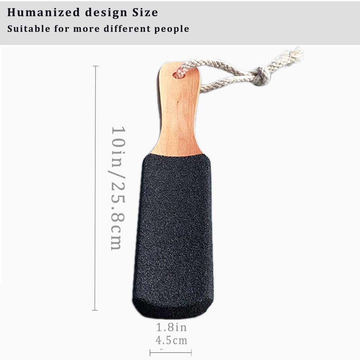 Kinepi Foot Scrubber Pedicure Foot File Pumice Stone,Professional Pedicure Supplies Callus Remove Cracked Heels,Dead Skin,Corn,Scraper File Foot Care Foot Rasp Massage Brush Tools Kit for Men/Women Health & Beauty > Personal Care > Foot Care Kinepi