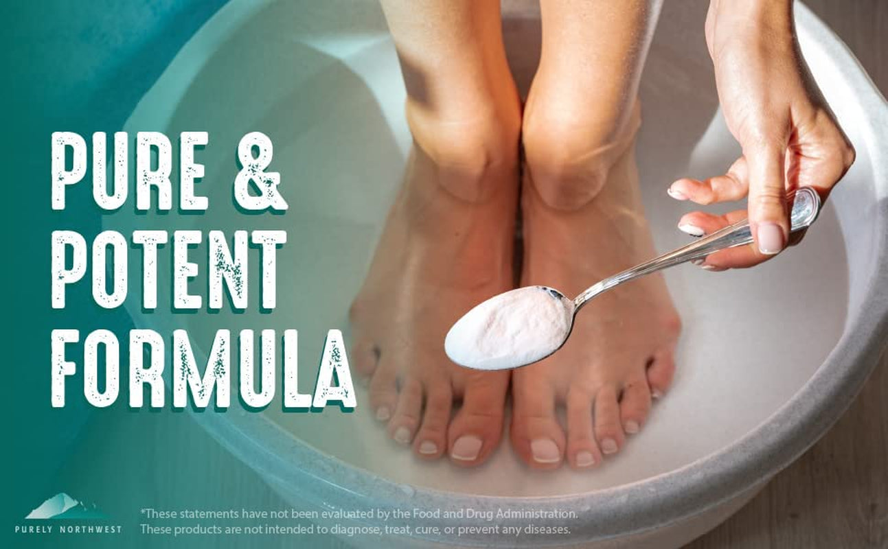 Purely Northwest-Tea Tree Oil Foot Soak & Nail Repair Oil Set- for Damaged Nails, Athletes Foot, Smelly Feet and Foot Callus - Made in the USA Health & Beauty > Personal Care > Foot Care Purely Northwest