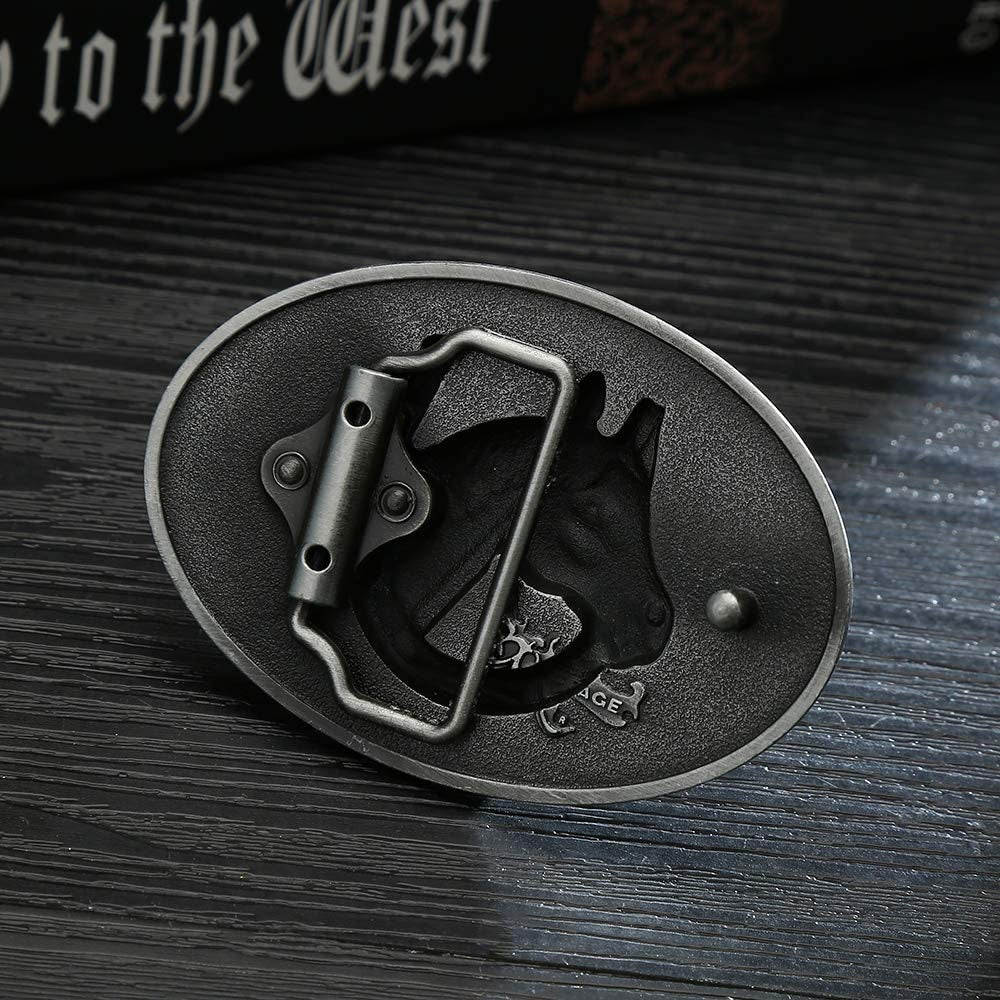 KDG Western Cowboy Belt Buckle for Belt Accessories Custom Buckle Apparel & Accessories > Clothing Accessories > Belt Buckles KDG