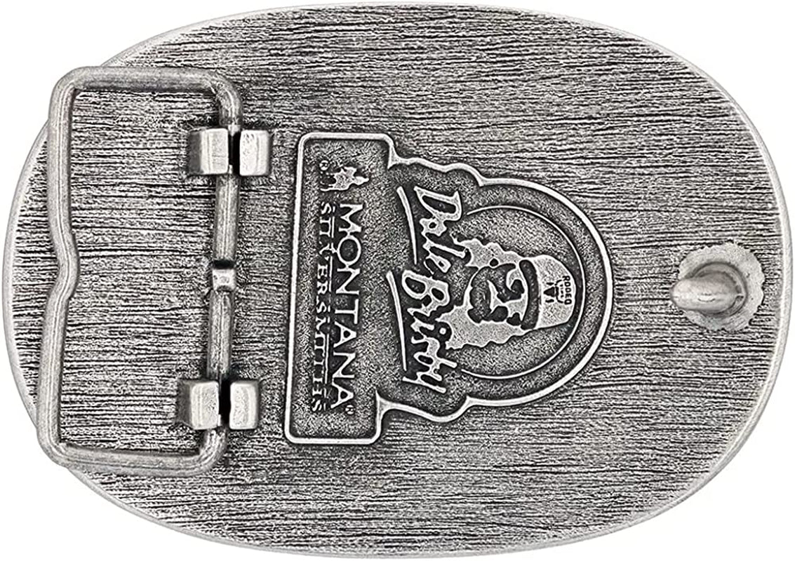 Montana Silversmiths Officially Licensed Dale Brisby Western Belt Buckle Apparel & Accessories > Clothing Accessories > Belt Buckles Montana Silversmiths
