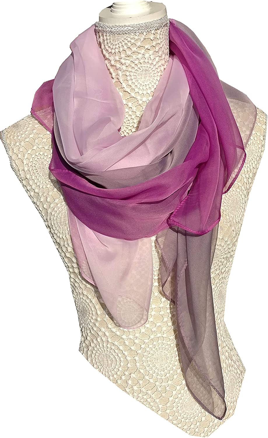 ORUAZ Long Lightweight Women'S Fashion, Evening or Party Scarves, Wrap, Shawl, Wedding Accessory, Sheer and Silky Apparel & Accessories > Clothing Accessories > Scarves & Shawls ORUAZ