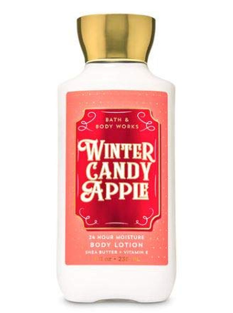Bath and Body Works - Winter Candy Apple - Winter 2019 - Daily Trio - Shower Gel, Fine Fragrance Mist & Super Smooth Body Lotion Health & Beauty > Personal Care > Cosmetics > Bath & Body Bath and Body Works