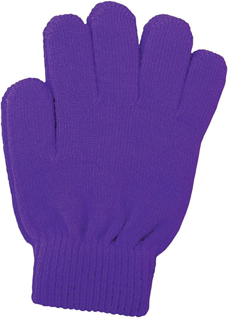 A&R Sports Knit Gloves Apparel & Accessories > Clothing Accessories > Gloves & Mittens A&R Sports Purple One Size