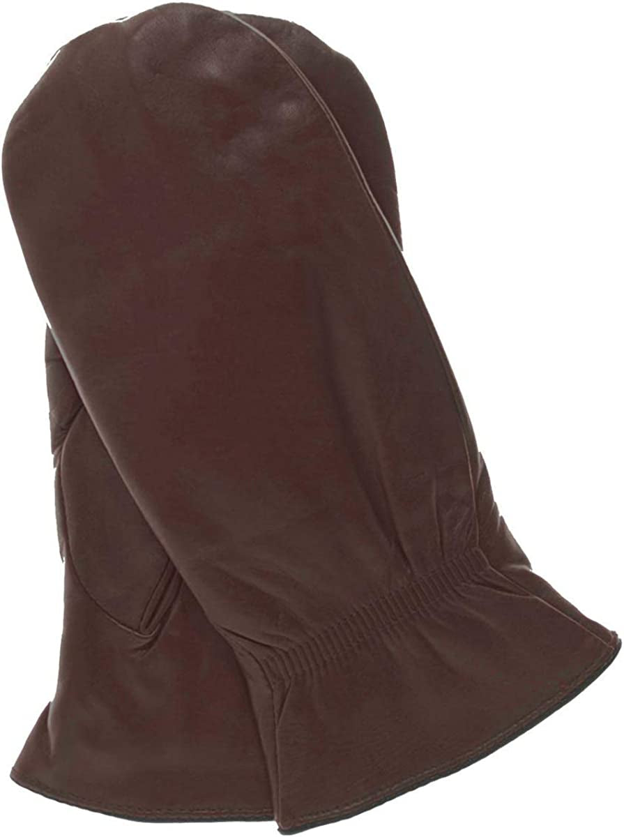 Breckenridge Women’S Leather Mittens with Finger Liners by Pratt and Hart Apparel & Accessories > Clothing Accessories > Gloves & Mittens Pratt and Hart Brown 6.5