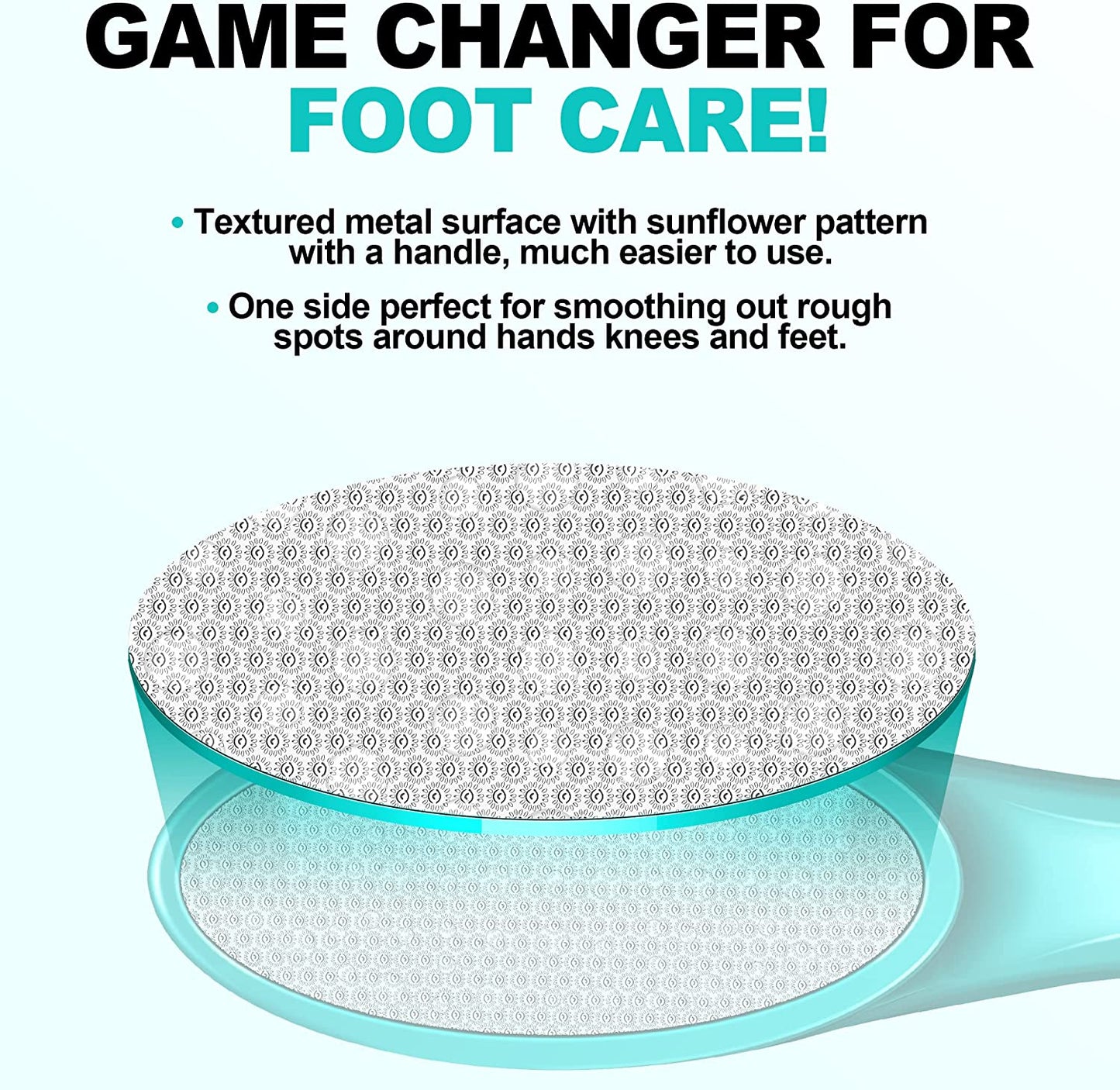 DALLEAN Pedicure Rasp Foot File Pedicure File Callus Remover Best Foot Care File Can Be Used on Both Dry and Wet Feet No Risk of Injury Pedi File Was Life Changing, B-Blue Health & Beauty > Personal Care > Foot Care DALLEAN