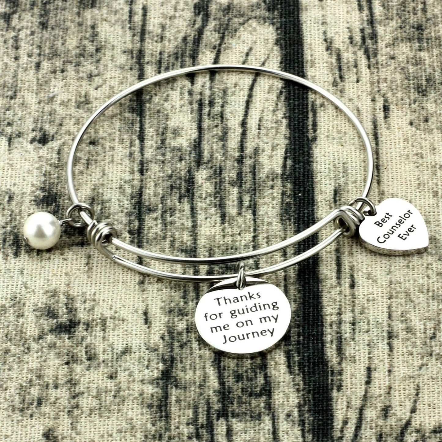 Kivosliviz Counselor Gifts Thank You Gifts for Counselors Best Counselor Ever School Counselor Jewelry Apparel & Accessories > Jewelry > Bracelets Anrrion