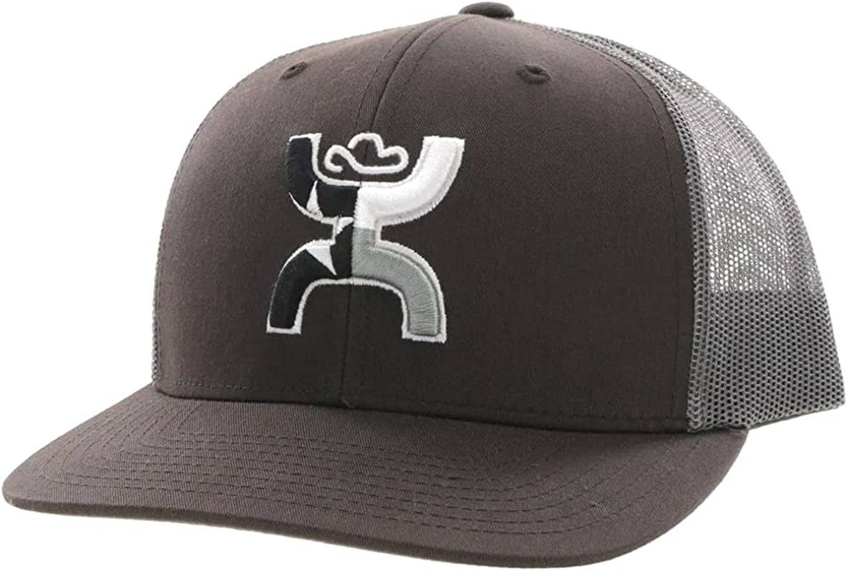 HOOEY Texican Adjustable Snapback Hat Apparel & Accessories > Clothing Accessories > Hats HOOEY Brown/Grey