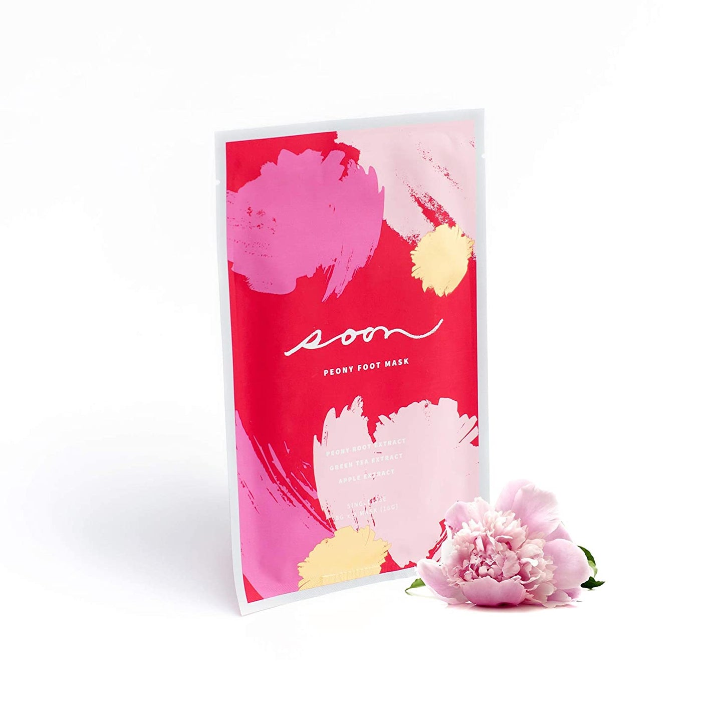 Peony Foot Mask, Feet Masks for Dry Skin, Foot Mask for Dry Cracked Feet, Dry Feet Treatment, Cracked Feet Treatment, Moisturizing Foot Mask - Soon Skincare Health & Beauty > Personal Care > Foot Care KYLIE MAX Single