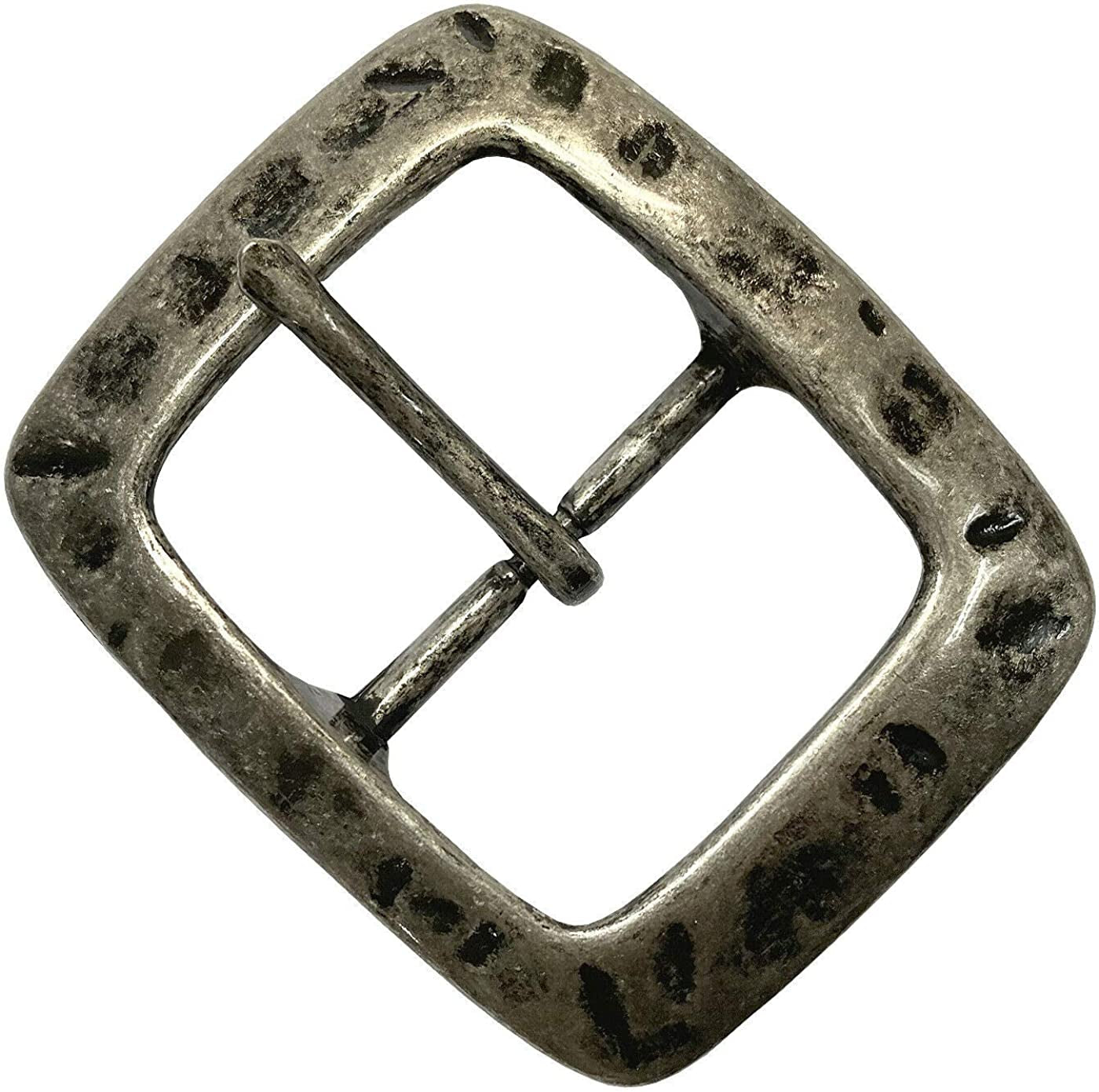 Replacement Belt Buckle Fits 1-1/2"(38Mm) Wide Belt Strap - Multi-Style Options Apparel & Accessories > Clothing Accessories > Belt Buckles Belts.com 27 / Cx-08_antique Silver