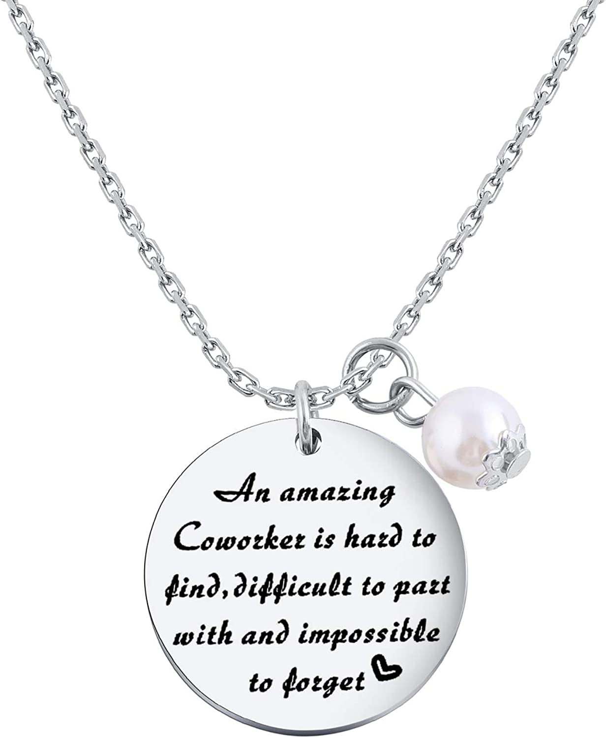 Tzrnhm Blossom an Amazing Coworker Is Hard to Find Difficult to Part with and Impossible to Forget Bangle Keychain Gfts for Coworkers,Business Partner,Boss,Friends Apparel & Accessories > Jewelry > Bracelets TzrNhm Blossom Necklace