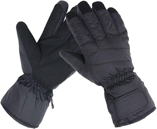 Women Ski Gloves, Winter Warmest Waterproof and Breathable Snow Gloves with Free Balaclava for Snowboard, Snowmobile in Cold Weather. Apparel & Accessories > Clothing Accessories > Gloves & Mittens HighLoong Black with Balaclava Large