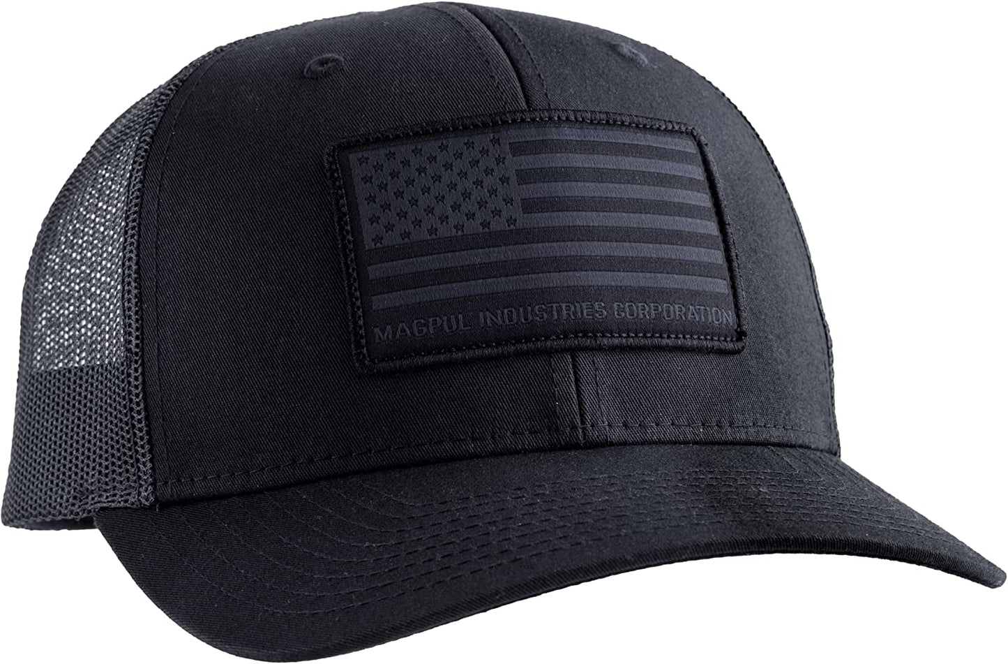 Magpul Women'S Trucker Hat Snap Back Baseball Cap, One Size Fits Most Apparel & Accessories > Clothing Accessories > Hats Magpul Standard Patch Black One Size