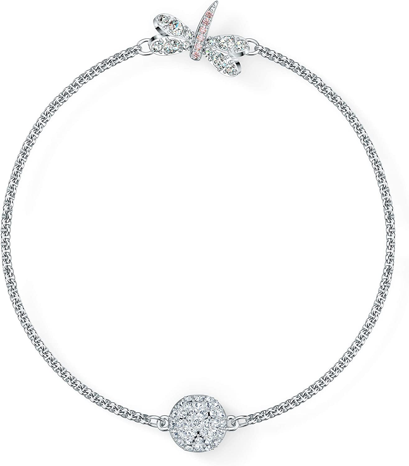 SWAROVSKI Remix Collection Women'S Evil Eye Strand Bracelet Apparel & Accessories > Jewelry > Bracelets SWAROVSKI Dragon Fly White Crystal