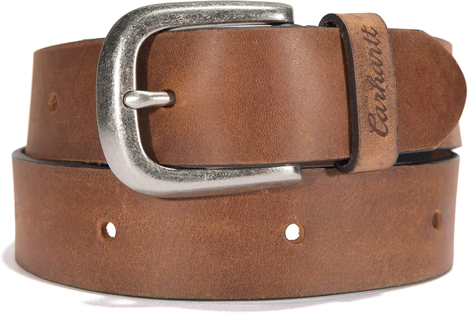 Carhartt Women'S Signature Casual Belt Apparel & Accessories > Clothing Accessories > Belts Carhartt Tanned Leather Continuous (Tan) XX-Large