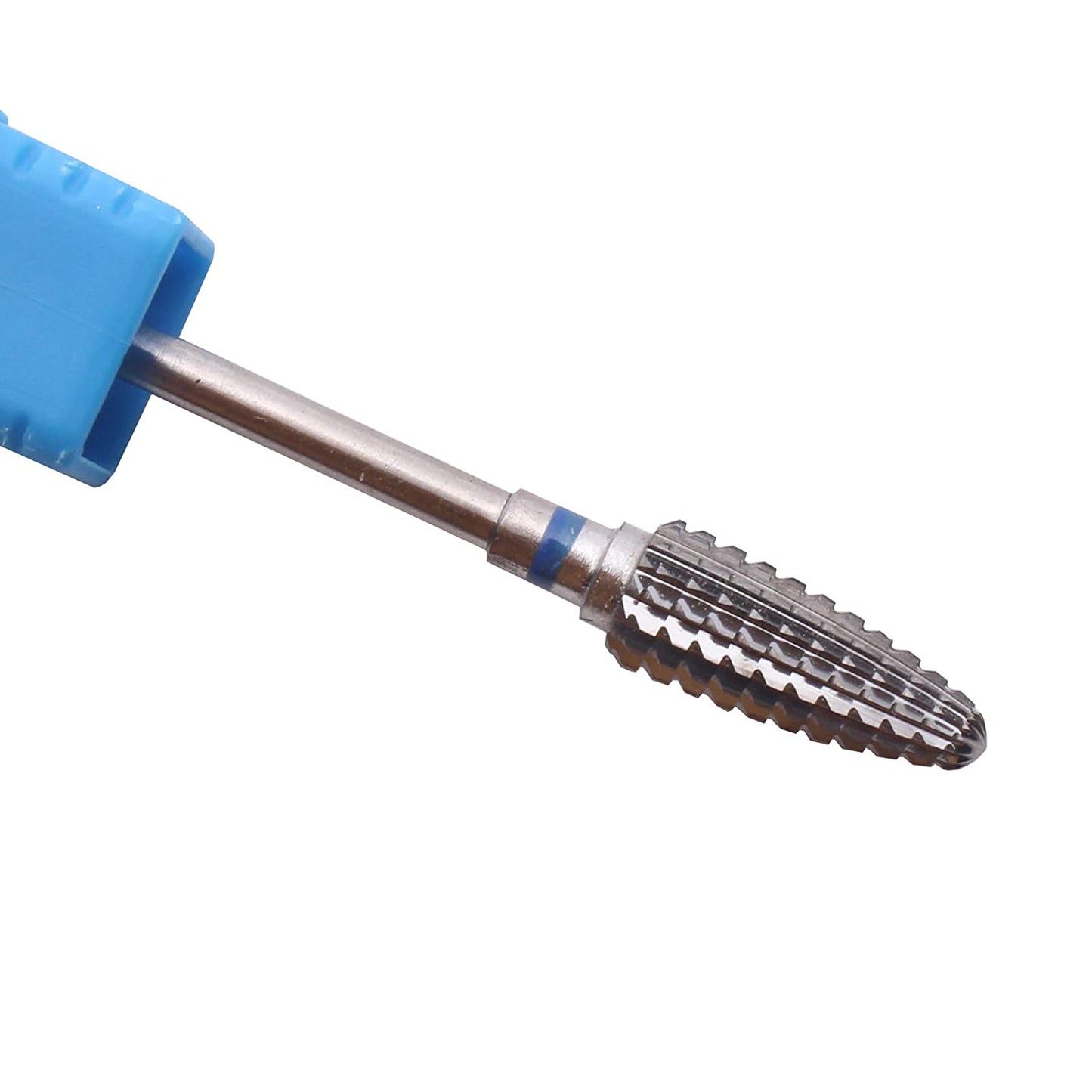 Carbide Drill Bits Tapered Cone Cuticle Clean Bit Nail Art Pedicure Manicure Tools Accessories Medium Grit Silver Health & Beauty > Personal Care > Cosmetics > Cosmetic Tools > Nail Tools MZCMSL Silver Large Cone - Medium