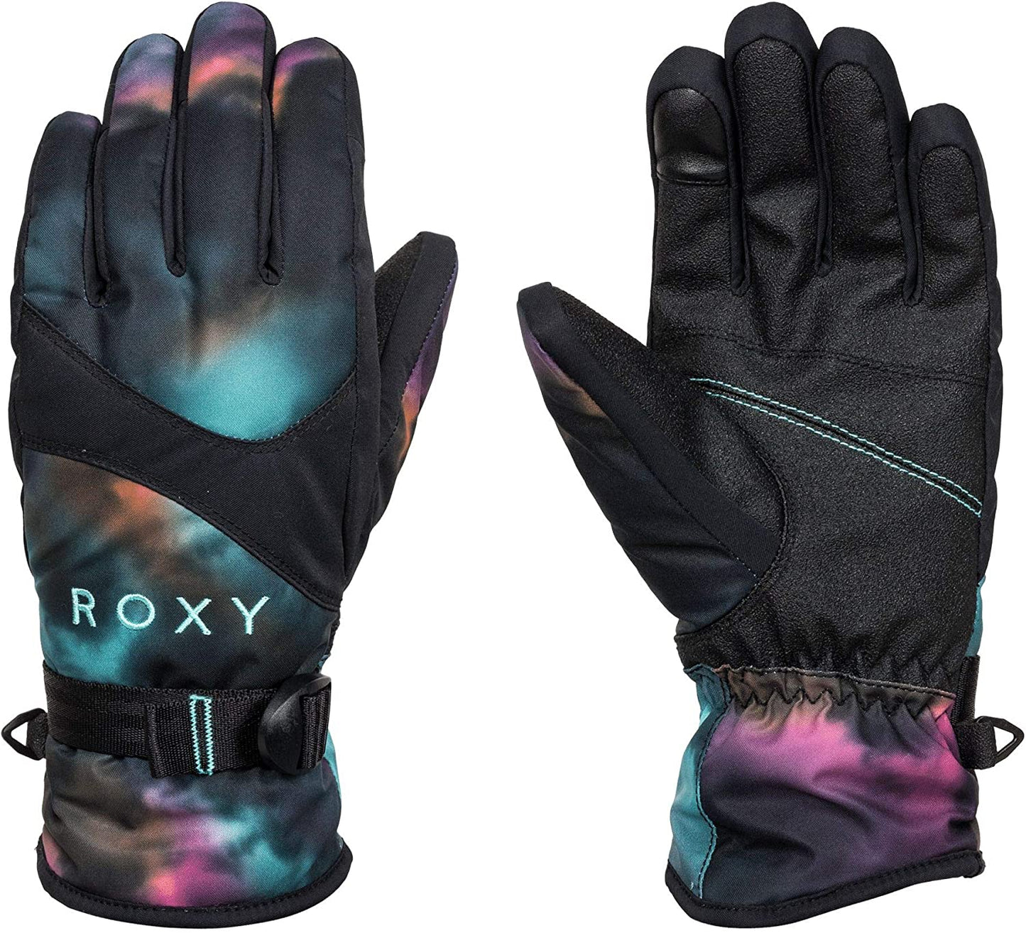 Roxy Women'S Jetty Gloves Apparel & Accessories > Clothing Accessories > Gloves & Mittens Roxy True Black Pensine (KVJ6) X-Large