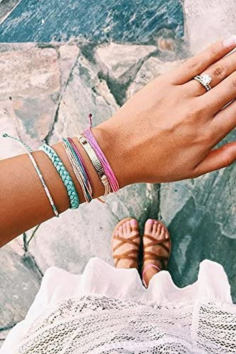 Pura Vida Anklet 100% Waterproof, Wax-Coated with Iron-Coated Copper Charm Apparel & Accessories > Jewelry > Anklets Pura Vida