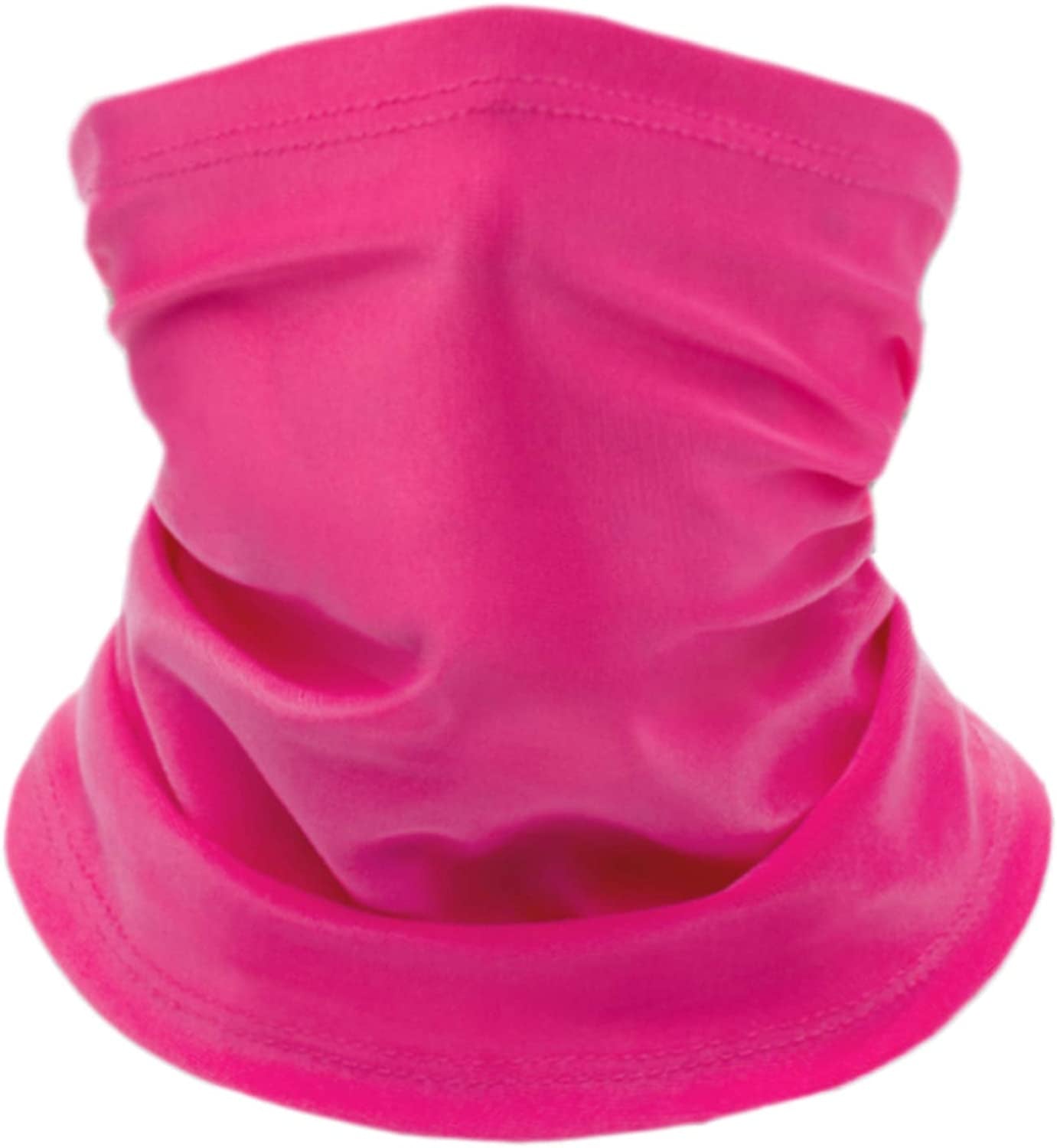 MOBUR Neck Gaiter Face Scarf Mask Bandana Dust Face Mask Headband with Adjustable Tie behind Head Straps Apparel & Accessories > Clothing Accessories > Bandanas & Headties MOBUR Pink