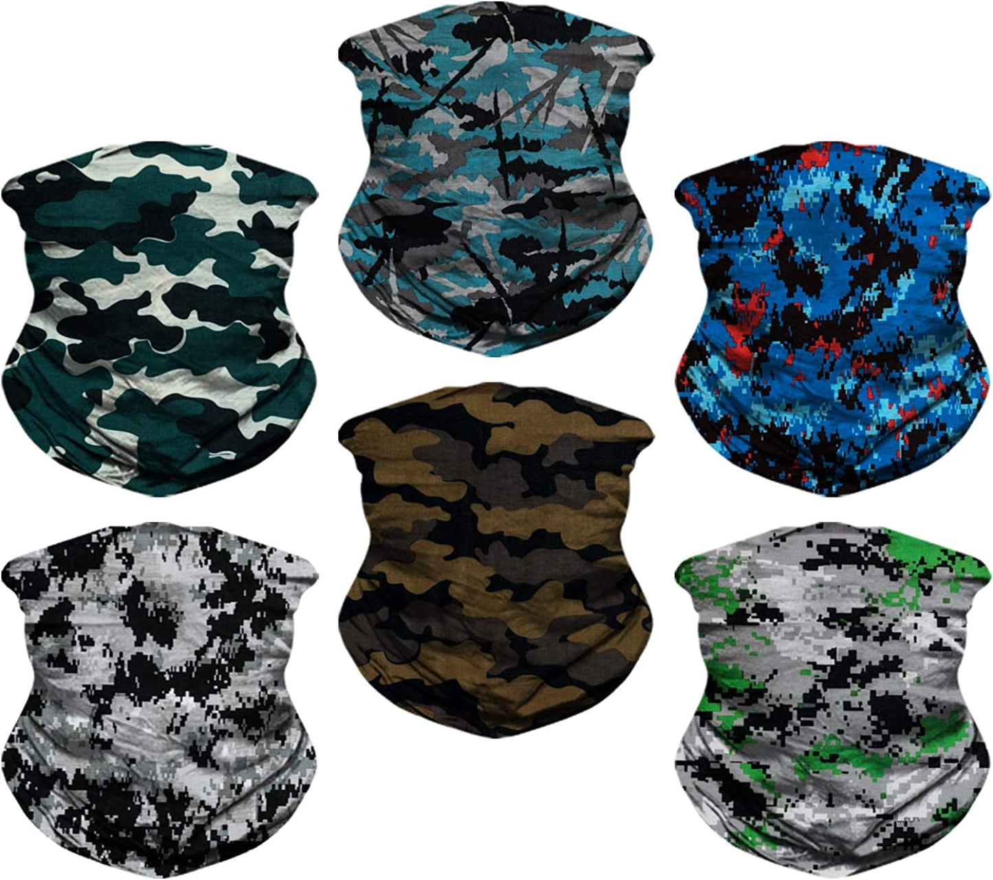 Headwear, Head Wrap, Neck Gaiter, Headband, Fishing Mask, Magic Scarf Face Bandana Mask Neck Tube Balaclava for Sport Apparel & Accessories > Clothing Accessories > Headwear NEXTOUR A-camouflage-3