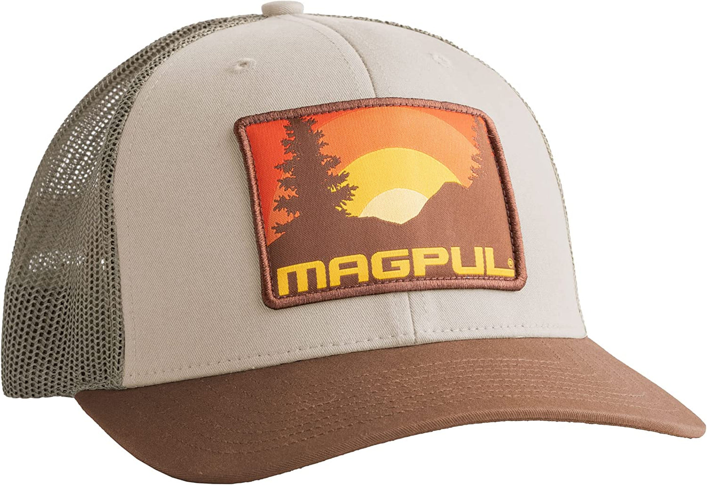 Magpul Trucker Hat Snap Back Baseball Cap, One Size Fits Most Apparel & Accessories > Clothing Accessories > Hats Magpul Daybreak Mesquite One Size
