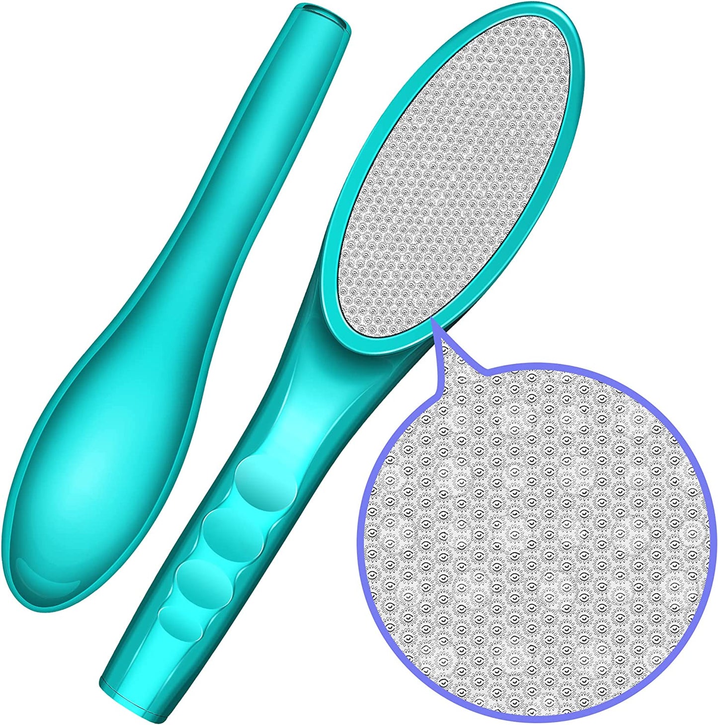 DALLEAN Pedicure Rasp Foot File Pedicure File Callus Remover Best Foot Care File Can Be Used on Both Dry and Wet Feet No Risk of Injury Pedi File Was Life Changing, B-Blue Health & Beauty > Personal Care > Foot Care DALLEAN D Stainless Steel