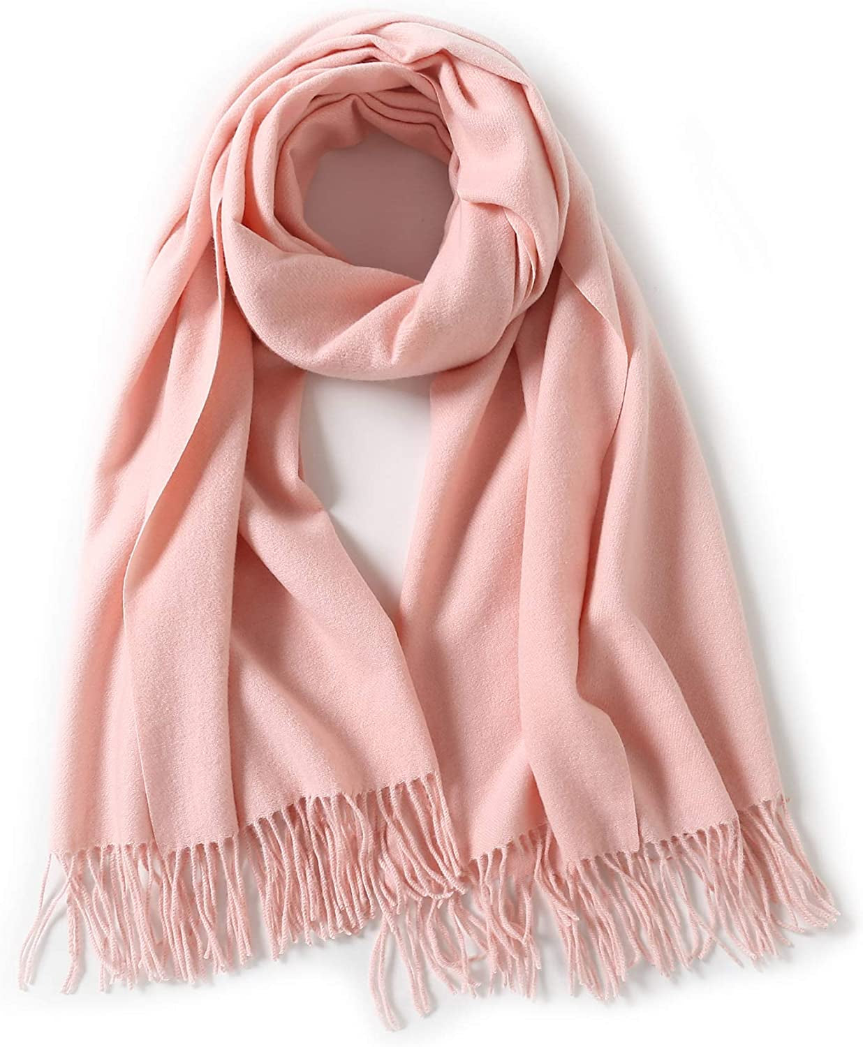 Jeelow Winter Pashmina Blanket Scarfs Shawls Wraps Open Front Poncho Cape for Women Wedding Evening Dresses Apparel & Accessories > Clothing Accessories > Scarves & Shawls Jeelow Cherry Blossom