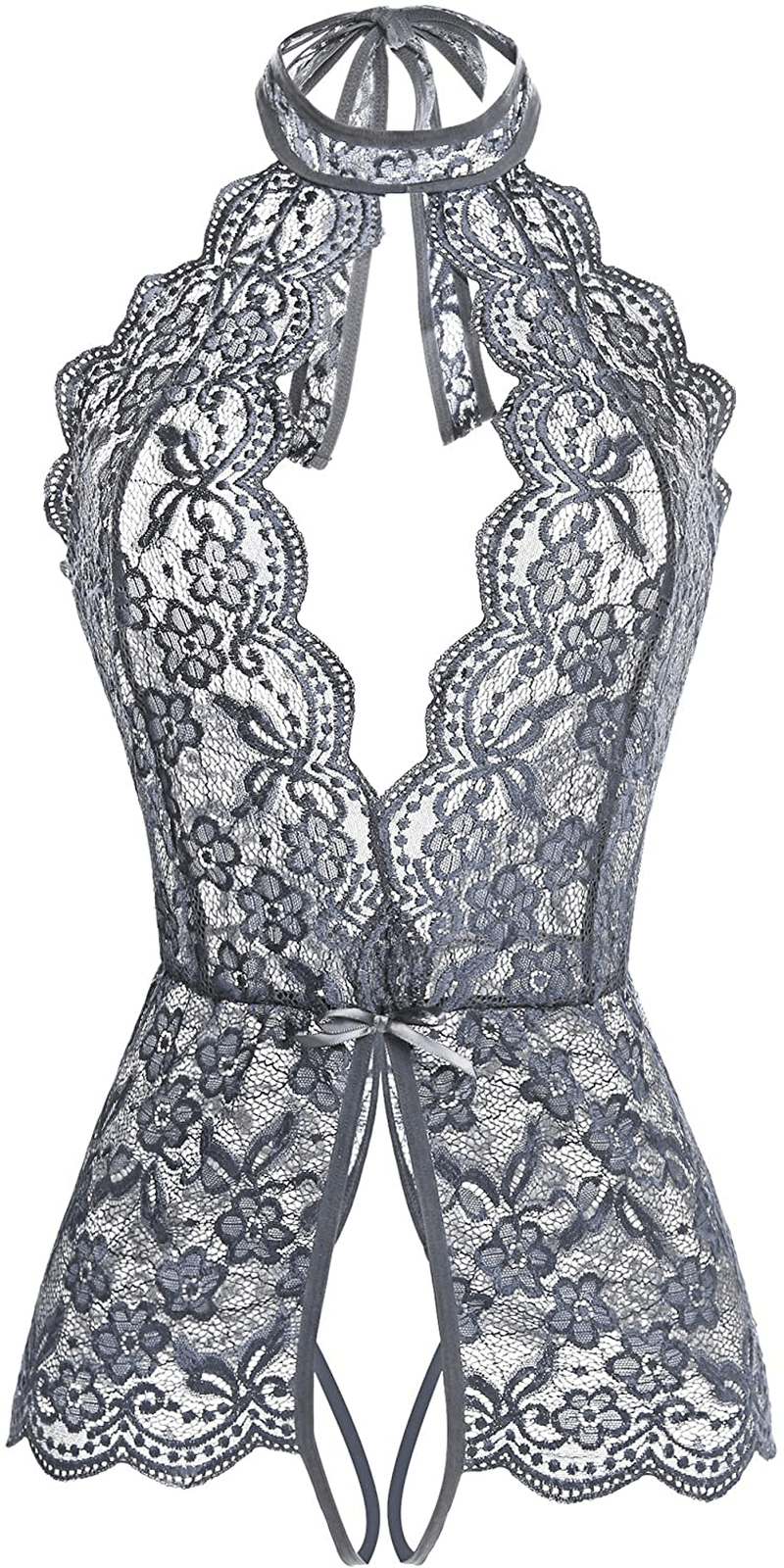 Ababoon Women One Piece Lingerie Lace Sexy Baby Dolls Teddy Sleepwear Apparel & Accessories > Clothing > Underwear & Socks > Lingerie Kylie Max