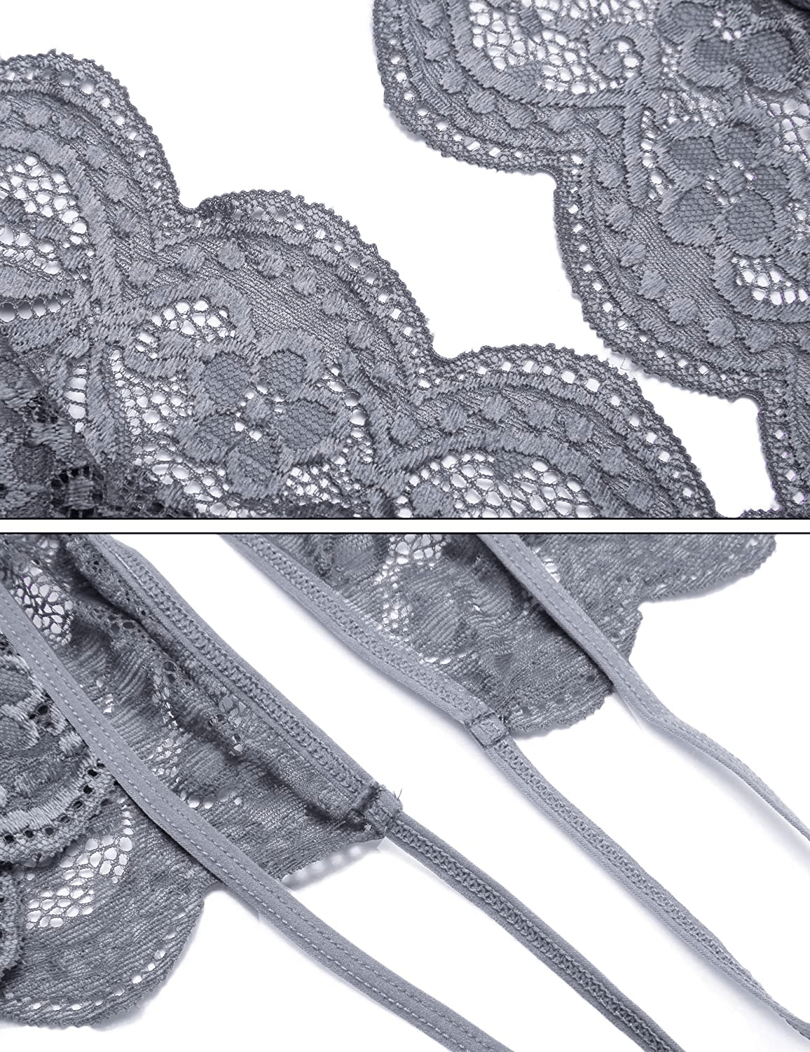 Ababoon Women One Piece Lingerie Lace Sexy Baby Dolls Teddy Sleepwear Apparel & Accessories > Clothing > Underwear & Socks > Lingerie Kylie Max