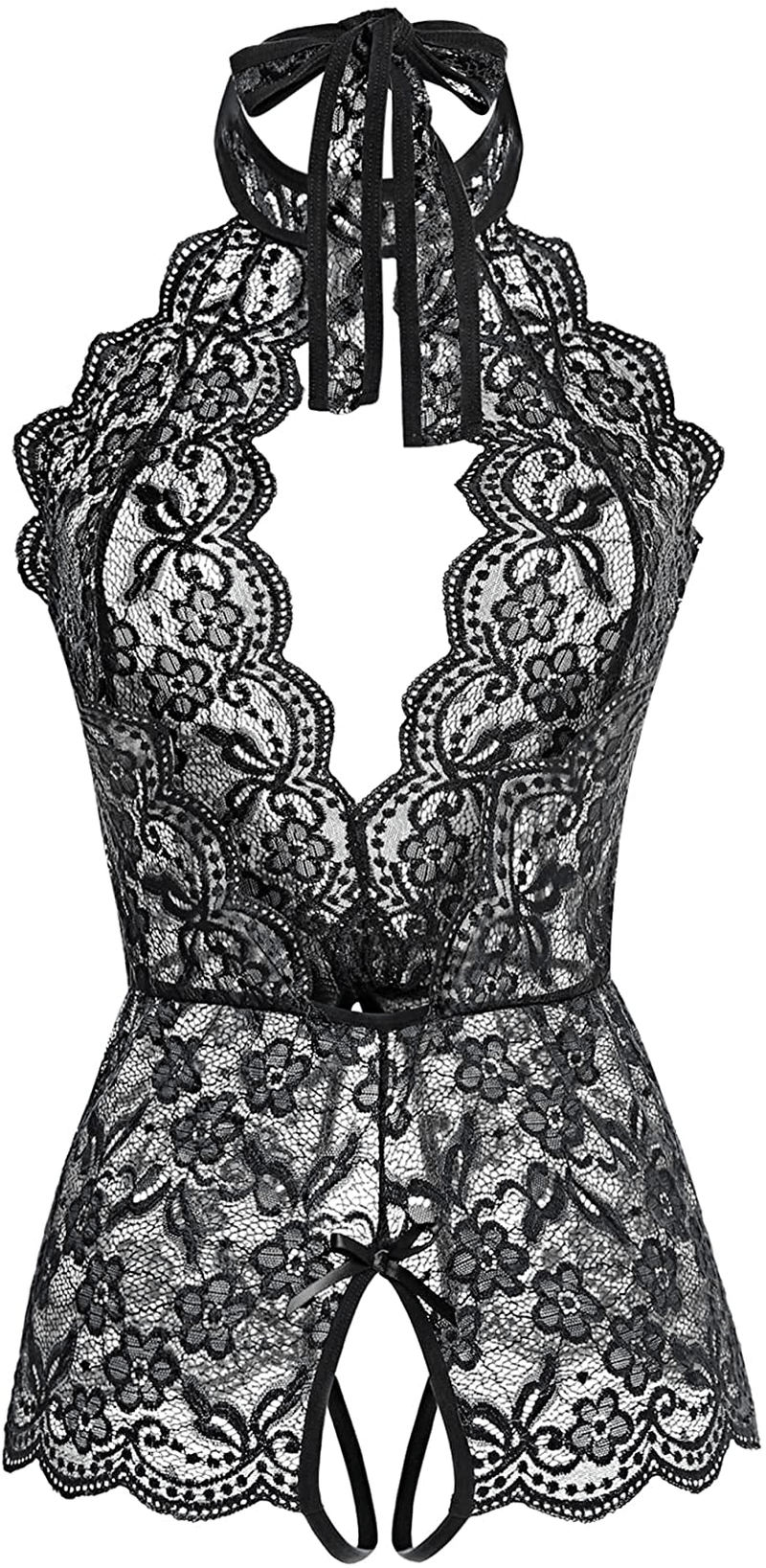 Ababoon Women One Piece Lingerie Lace Sexy Baby Dolls Teddy Sleepwear Apparel & Accessories > Clothing > Underwear & Socks > Lingerie Kylie Max