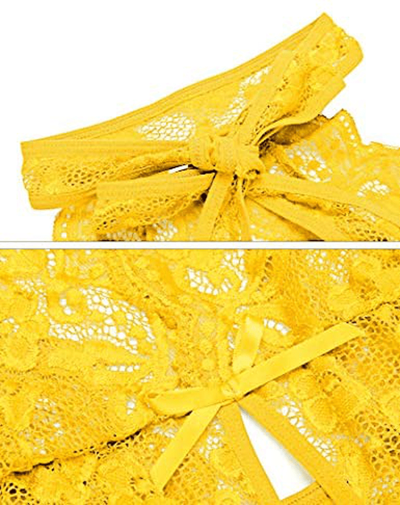 Ababoon Women One Piece Lingerie Lace Sexy Baby Dolls Teddy Sleepwear Apparel & Accessories > Clothing > Underwear & Socks > Lingerie Kylie Max