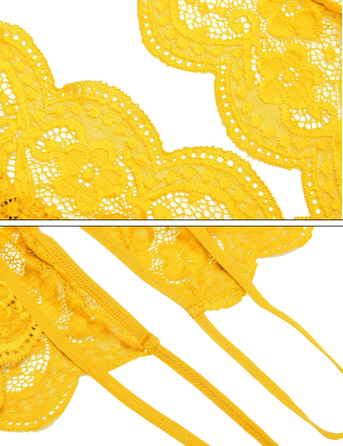 Ababoon Women One Piece Lingerie Lace Sexy Baby Dolls Teddy Sleepwear Apparel & Accessories > Clothing > Underwear & Socks > Lingerie Kylie Max