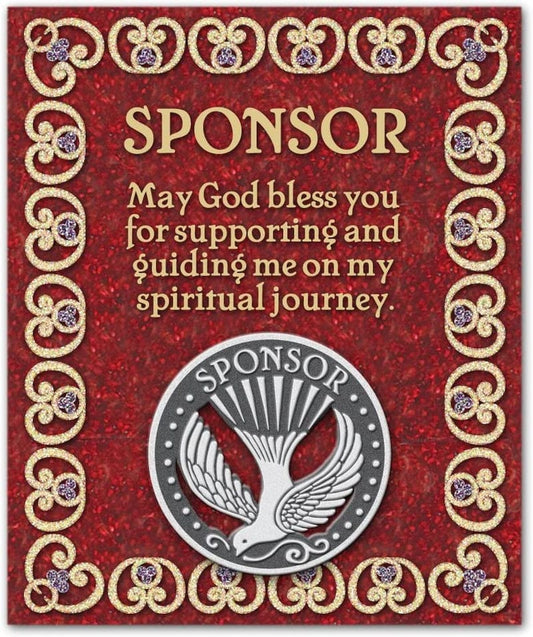 (Abbey & CA Gift) Sponsor 7/8-Inch Lapel Pin