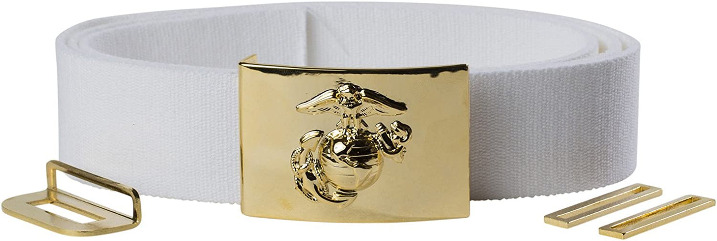 USMC White Dress Buckle Apparel & Accessories > Clothing Accessories > Belts Marlow White