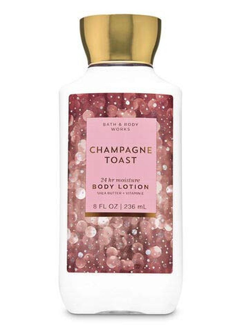 Bath and Body Works NEW 2019 Champagne Toast - Deluxe Gift Set Body Lotion - Body Cream - Fragrance Mist and Shower Gel - Full Size Health & Beauty > Personal Care > Cosmetics > Bath & Body Bath & Body Works