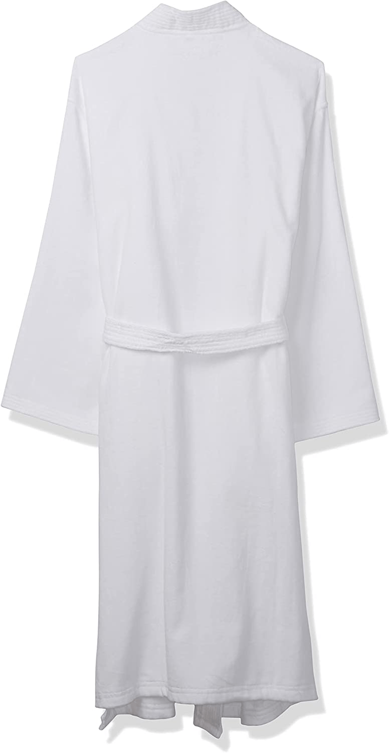 Acanva Women'S & Men'S Terry Robe Plush Cotton Spa Kimono Bathrobe Apparel & Accessories > Clothing > Sleepwear & Loungewear > Robes Kylie Max