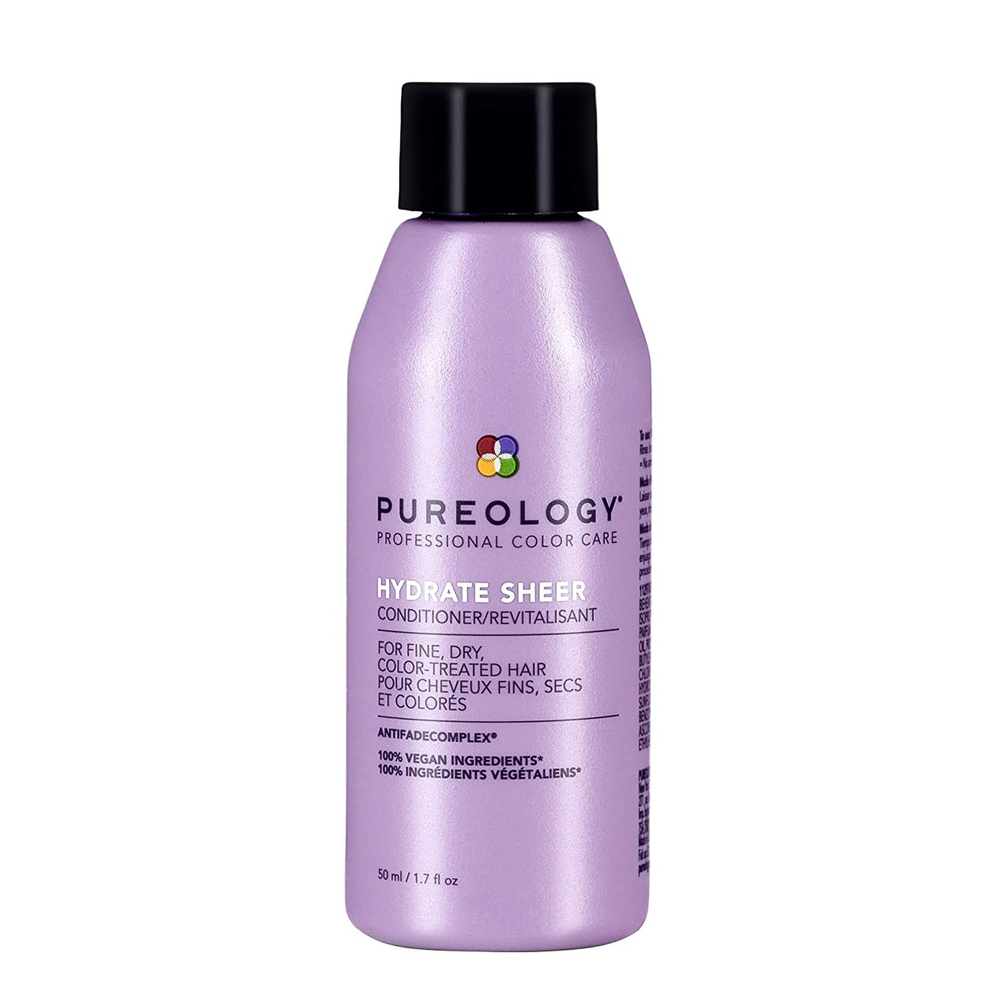 Pureology Hydrate Sheer Nourishing Conditioner | for Fine, Dry Color Treated Hair | Sulfate-Free | Vegan Health & Beauty > Personal Care > Hair Care Pureology 1.7 Fl Oz (Pack of 1)